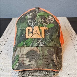 Caterpillar Mesh Camo Hat